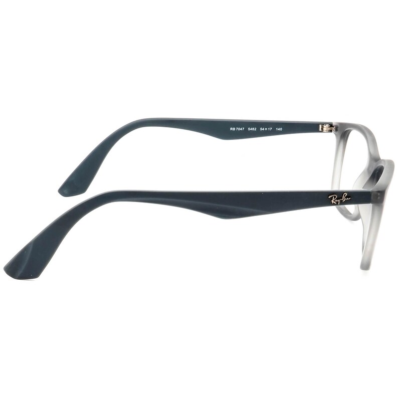 Ray-ban Eyeglasses RB 7047 5482 Matte Gray Square Frame 54[]17 140 - Etsy