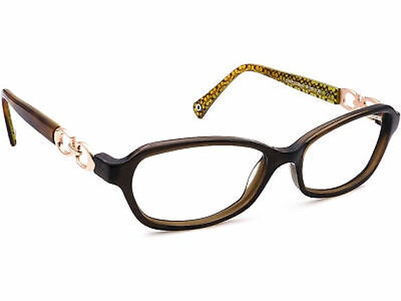 Coach Eyeglasses HC 6017 Vanessa S 5036 Dark Oliv… - image 1