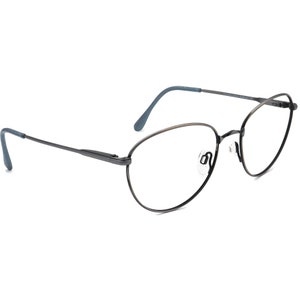 Fratelli Lozza Eyeglasses Brighton Ant.Slate Round Metal Frame Italy 54[]17 140