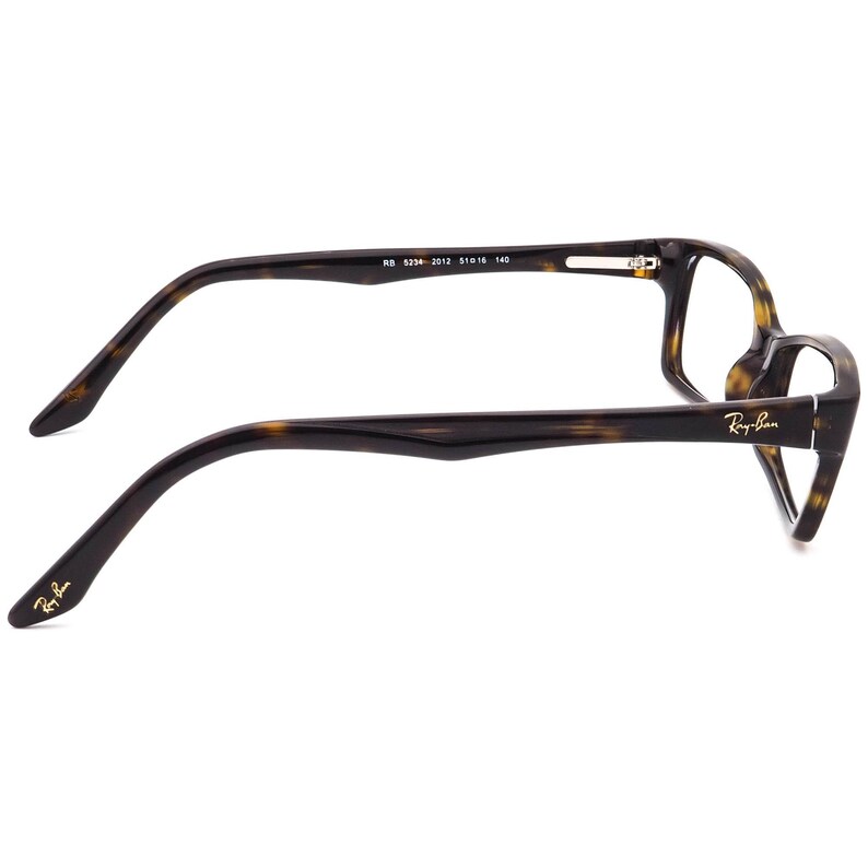 Ray-Ban Women's Eyeglasses RB 5234 2012 Polished Dark Havana Butterfly Frame 51[]16 140 image 4