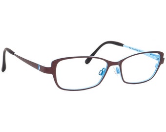 Bevel Women's Eyeglasses 8638 Rotoonda GTSB Granite/Sky Blue Semi Cat Eye Frame Japan 52[]15 135