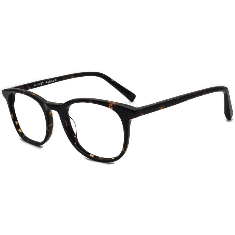 Warby Parker Eyeglasses Durand 200 Tortoise Horn Rim Frame 5020 145 image 3