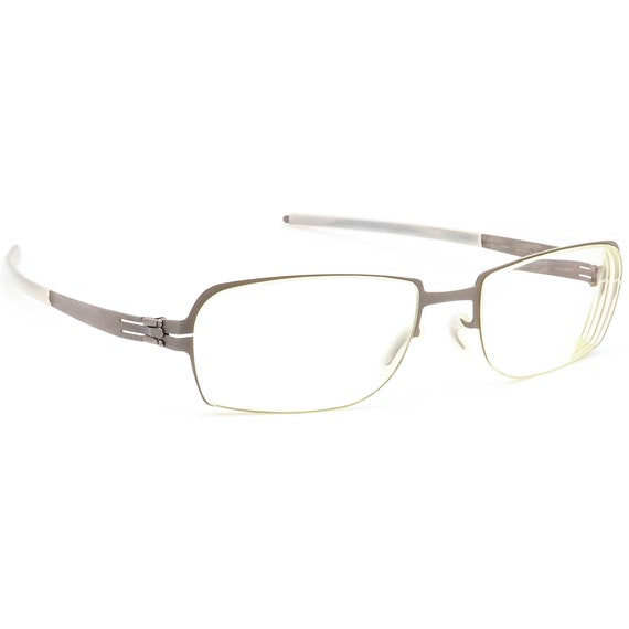 ic! berlin Eyeglasses Model Clarke Matte Grey Hal… - image 1