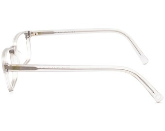 Warby Parker Eyeglasses Wilkie 165 Gray Clear Rectangular  display picture 1