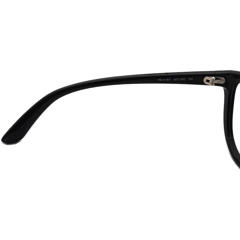 Ray-Ban Women's Sunglasses RB 4167 601/8G Glossy Black Cat Eye Italy 58 mm image 7