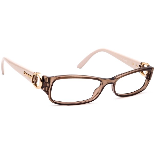 Gucci Eyeglasses GG 3553 Q7O Clear Brown/Mauve Beige Frame Italy 52[]16 140