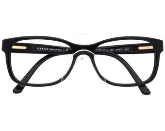 Versace Eyeglasses MOD. 3173 GB1 Polished Black Square Frame  display picture 1