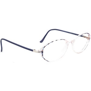 Silhouette Eyeglasses SPX 1875 15 6064 Purple&Clear Oval Frame Austria 53-16 135