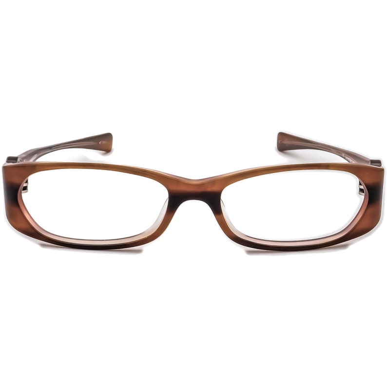 May include: Brown tortoiseshell eyeglasses with a rectangular frame.