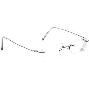 Charmant Eyeglasses CH8333 GR Titanium Gray Rimless Frame Japan 51[]19 145