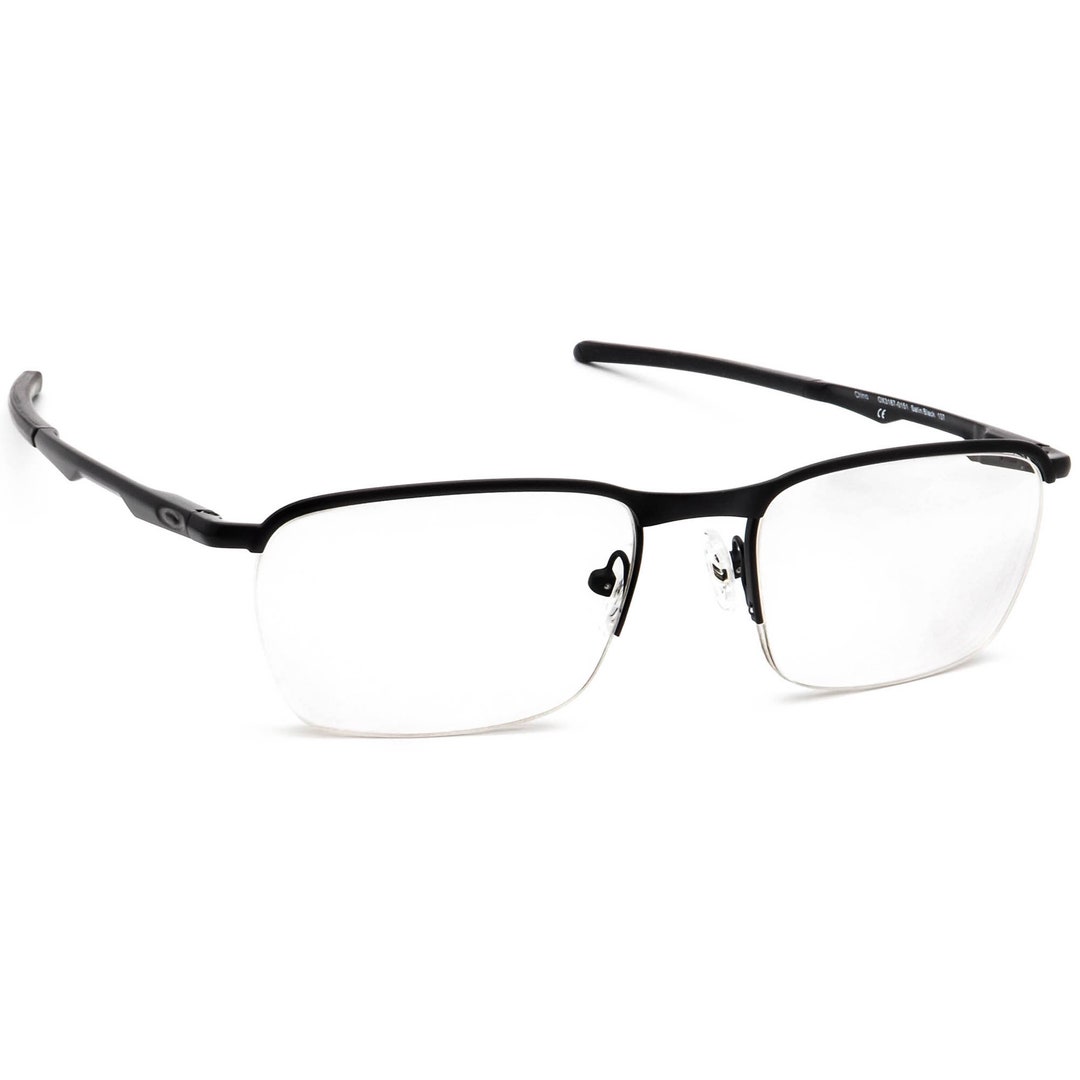 Oakley Eyeglasses OX3187-0151 Conductor 0.5 Satin Black Half Rim 51[]18 ...