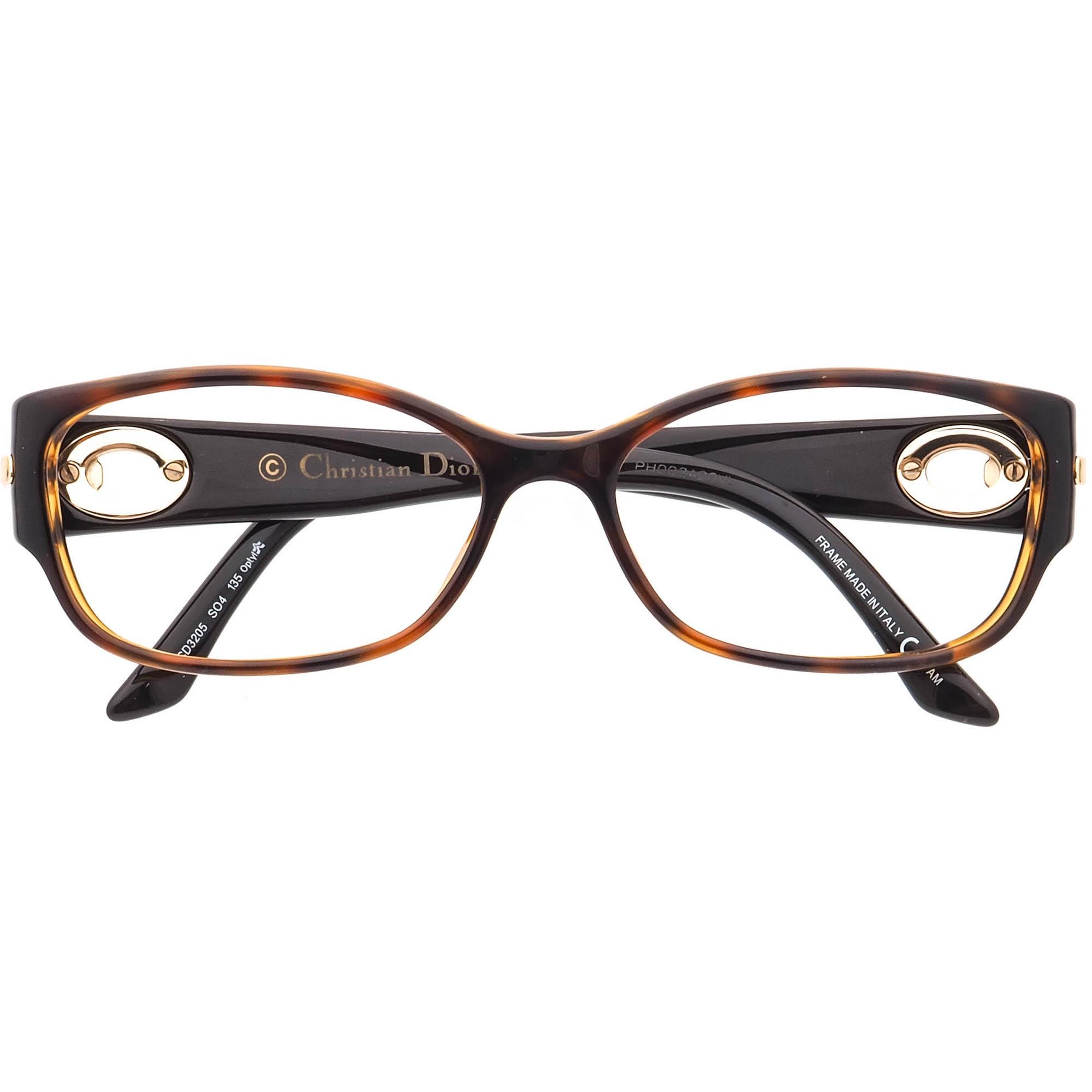 CHRISTIAN DIOR CD3205 DESIGNER EYEGLASS/SUNGLASS FRAMES 54[]15/135 ITALY Vintage Christian Dior CD2955 Rectangle Glasses | Fashion  main image 3