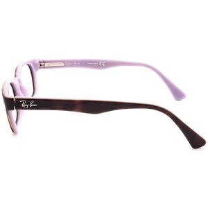 Occhiali da vista Ray-Ban RB 5150 5240 Avana scuro su montatura rettangolare lavanda 50[]19 135 immagine 5