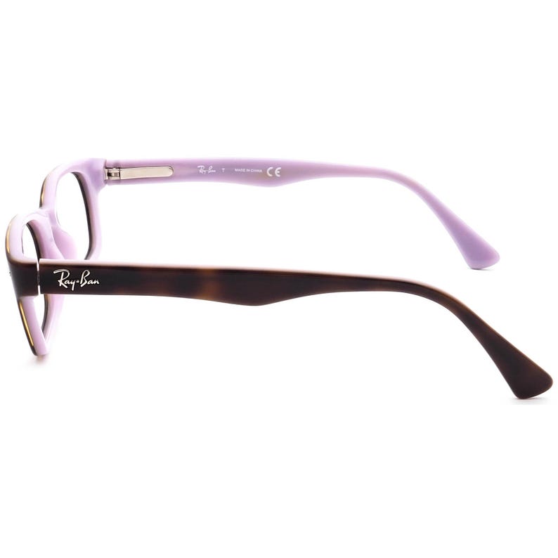 Occhiali da vista Ray-Ban RB 5150 5240 Avana scuro su montatura rettangolare lavanda 50[]19 135 immagine 5