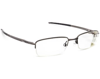 Oakley Men's Eyeglasses OX3111-0154 Rhinochaser Cement Half Rim Metal Frame 54[]19 143