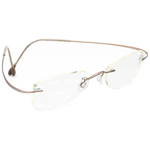 Silhouette Eyeglasses M 7395 /40 V 6073 Titan Lil… - image 2