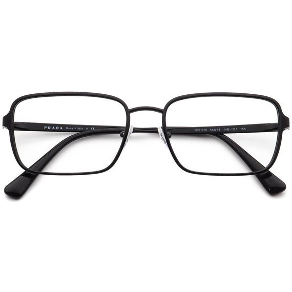 Prada Eyeglasses VPR 57X 1AB-1O1 Black Rectangula… - image 6