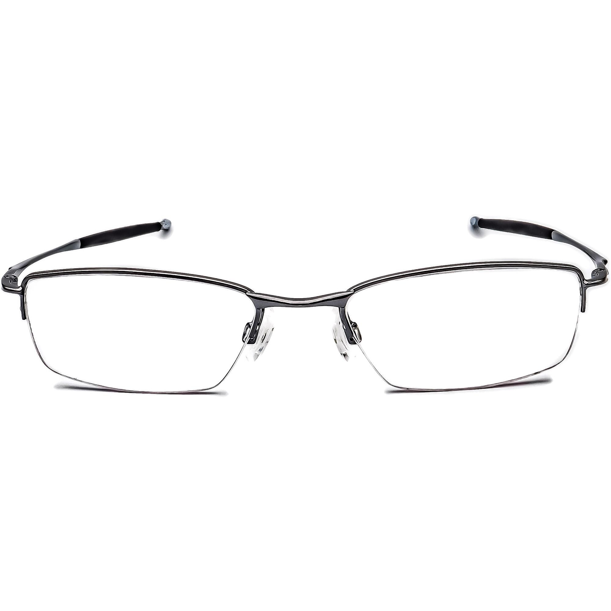 Oakley Men's Eyeglasses Jackknife 4.0 Polished Mercury Half Rim Metal ...
