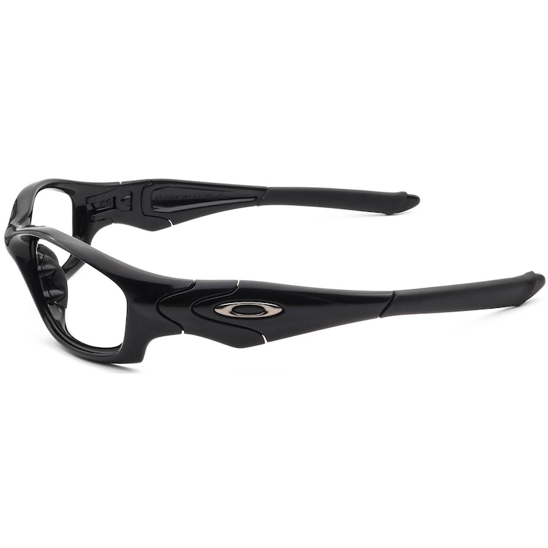 Oakley Brillengestell Nur 04-325 Straight Schwarz Wrap USA 61 mm Bild 5