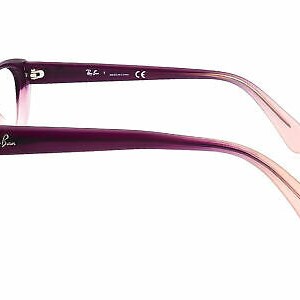 Ray Ban Eyeglasses RB 5242 5071 Violet Gradient Horn Rim Frame 5118 140 image 5