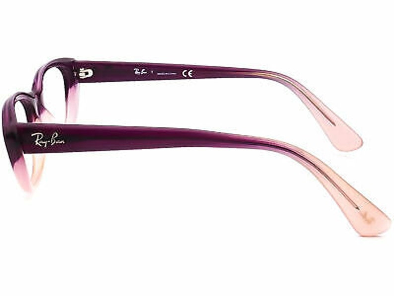 Ray Ban Eyeglasses RB 5242 5071 Violet Gradient Horn Rim Frame 5118 140 image 5