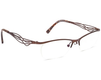 Lenton &‎ Rusby LR5002 200 Brown Crystal Eyeglasses Frames 50-17 130 Men H17685 Lenton & Rusby LR5002 200 Brown Crystal Eyeglasses Frames 50  main image 4