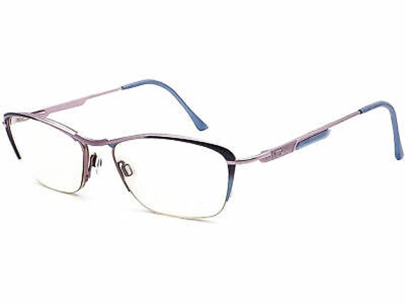 Cazal Eyeglasses MOD480 COL519 Blue/Pink Half Rim… - image 4