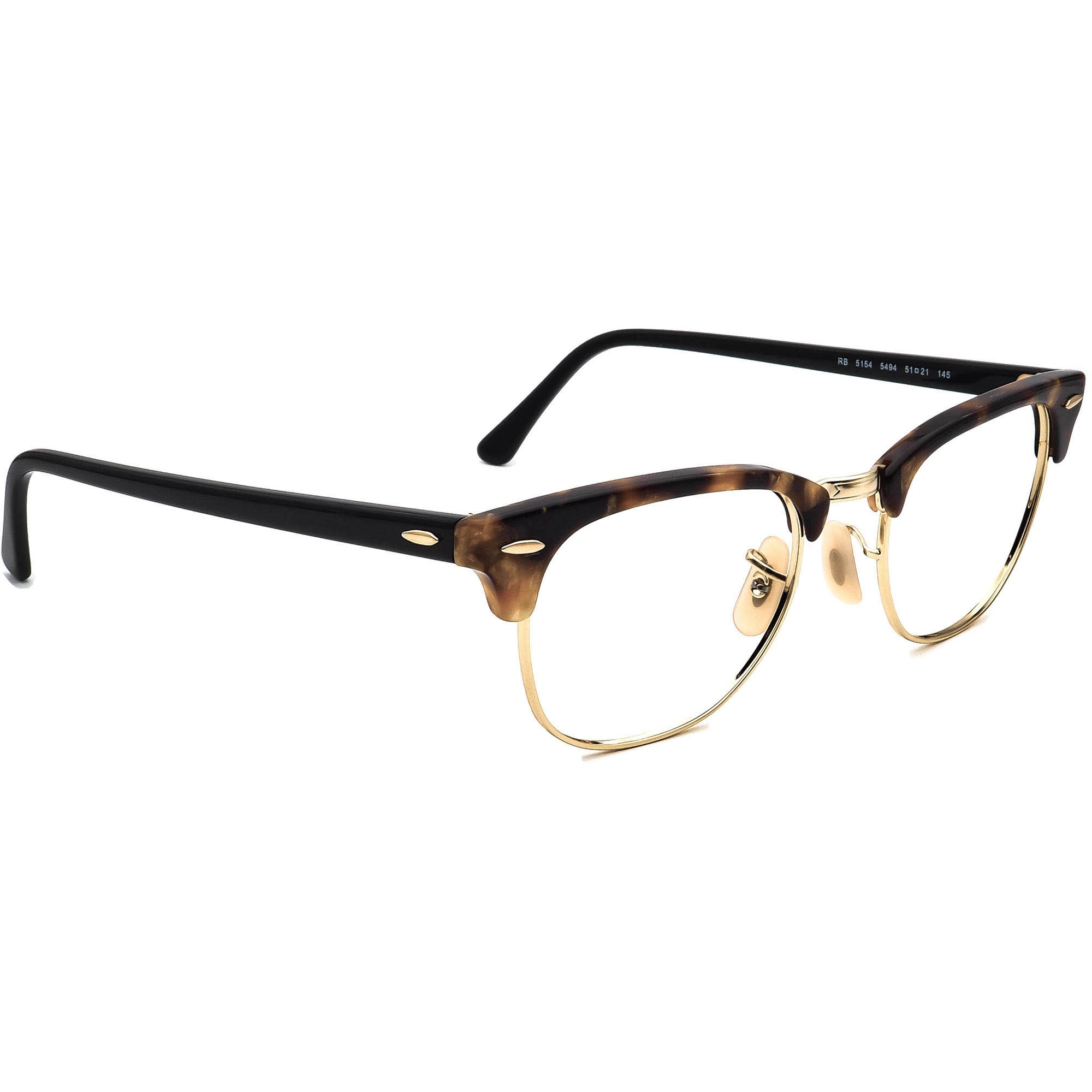 Ray-ban Eyeglasses RB 5154 5494 Tortoise Marble/gold/black -  Hong Kong