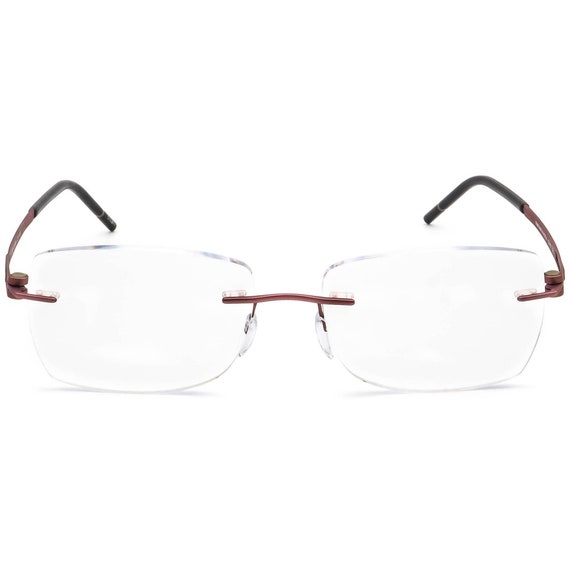 Silhouette Eyeglasses 5369 40 6066 Titan Matte Pi… - image 2