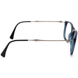 Ray-Ban Sunglasses Frame Only RB 4318 656/55 LightRay Transparent Blue Square Italy 55 mm image 4