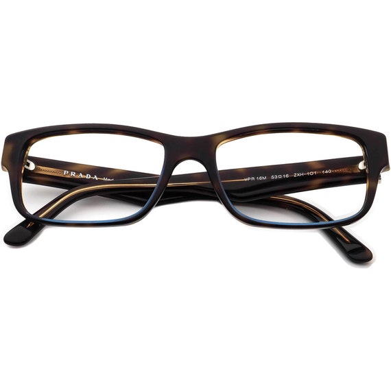 Prada Eyeglasses VPR 16M ZXH-1O1 Tortoise with Bl… - image 6
