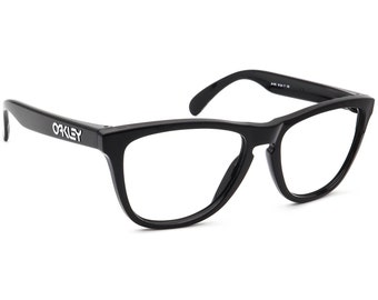 Oakley Sunglasses Frame Only Frogskin 24-306 Polished Black Modified Square 55mm