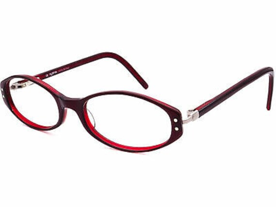 Exess Eyeglasses MOD. 52280 COL 171 Burgundy Oval… - image 3