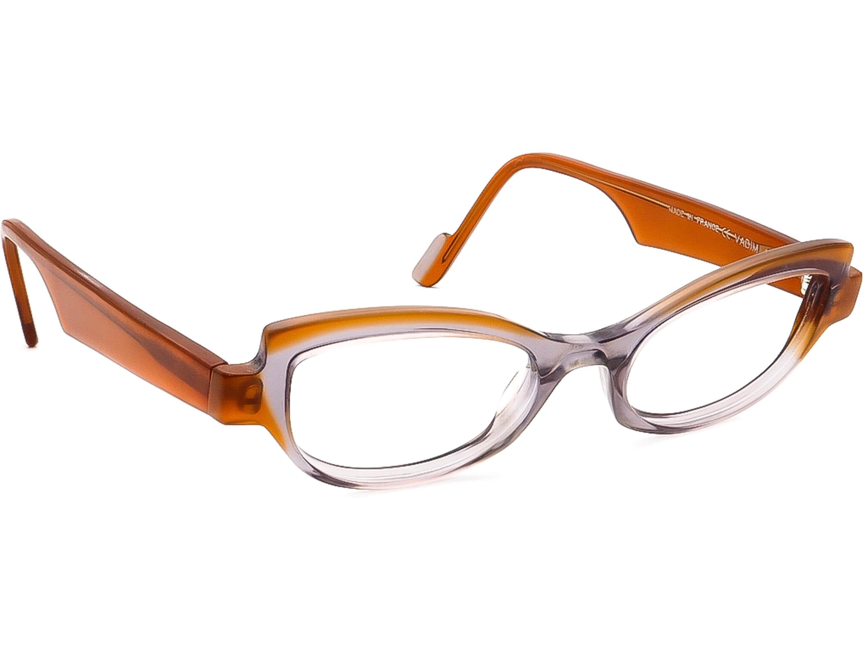 ANNE ET VALENTIN Eyeglasses Vadim 1236 Brown/smoky Clear Frame France 48-17  135 - Etsy