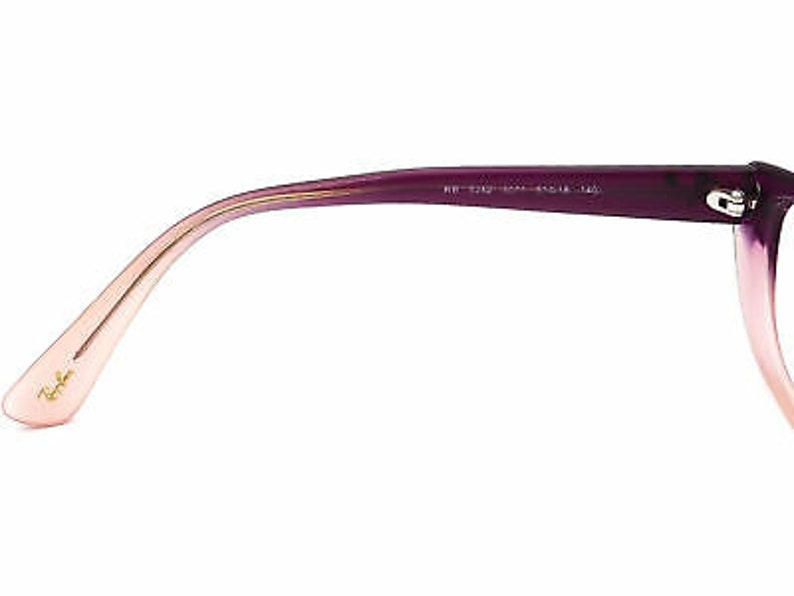 Ray Ban Eyeglasses RB 5242 5071 Violet Gradient Horn Rim Frame 5118 140 image 7