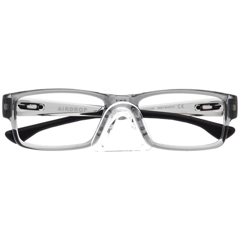 Oakley Men's Eyeglasses OX8046-0355 Airdrop Grey Shadow Rectangular Frame 55[]18 143 image 6