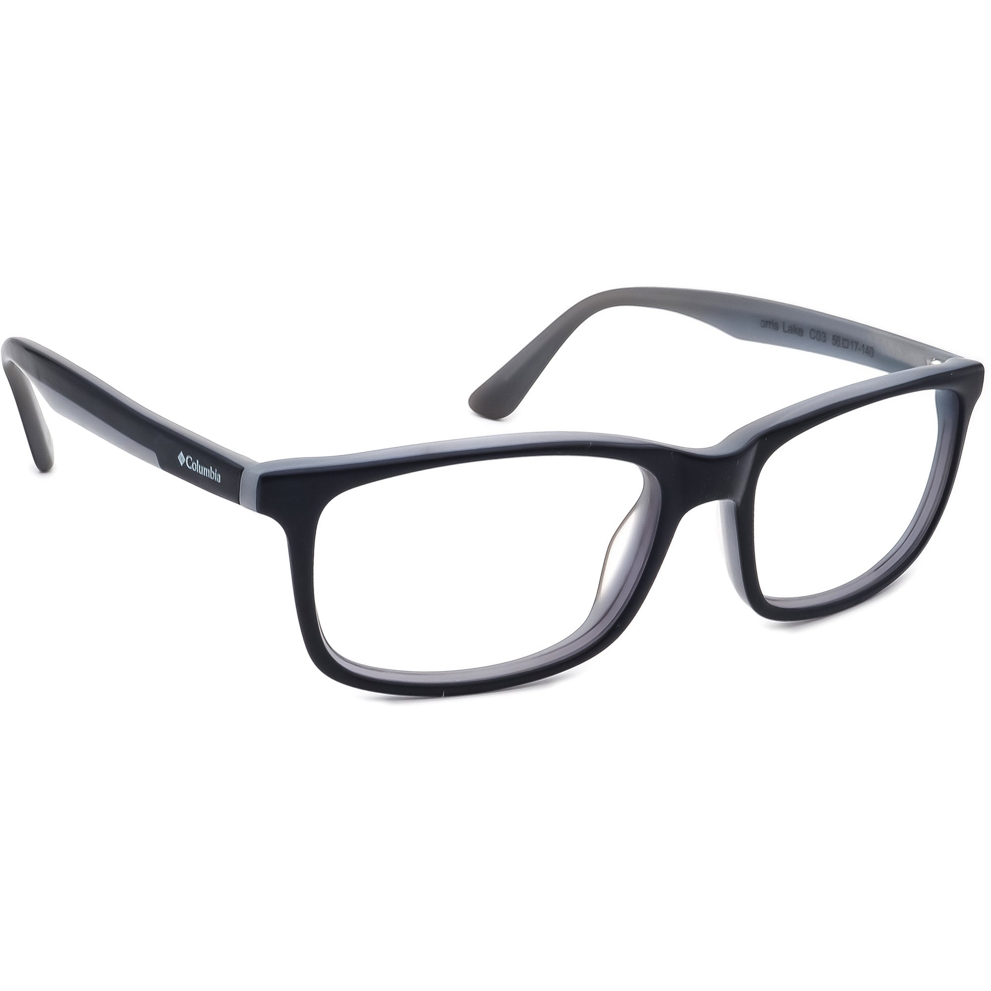 Columbia Men's Eyeglasses Norris Lake C03 Matte Blue Horn Rim