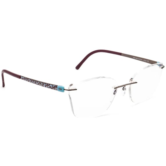 Silhouette Eyeglasses 4548 40 6064 Titan Gunmetal… - image 1