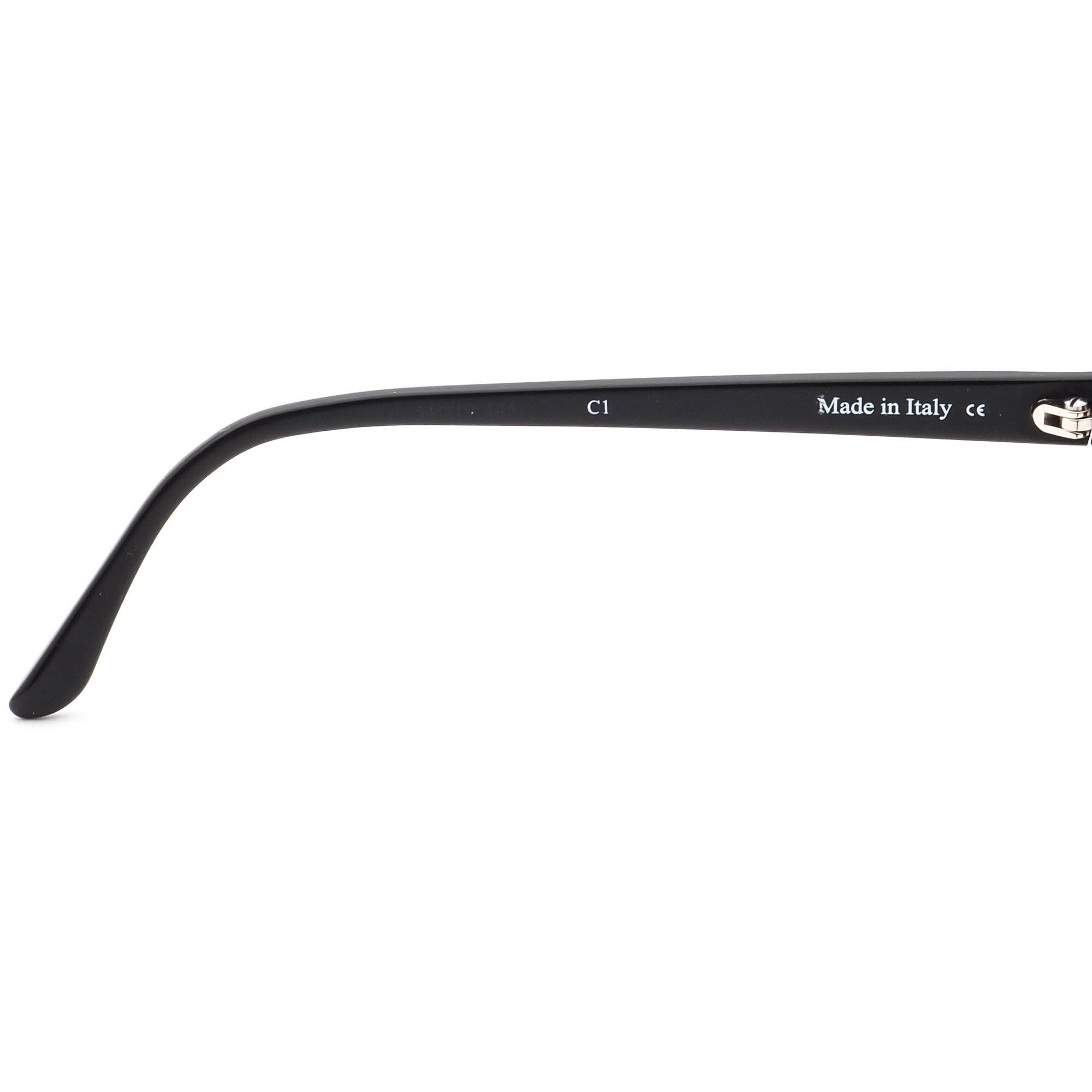 See Eyewear Eyeglasses 0548 C1 Glossy Black Square Frame