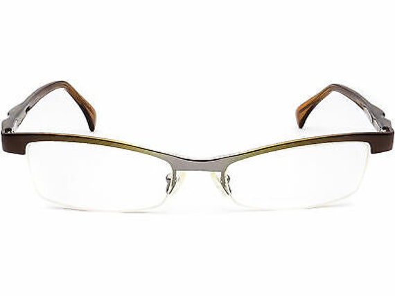 Alain Mikli Eyeglasses A0215-02 Green Half Rim Fr… - image 2