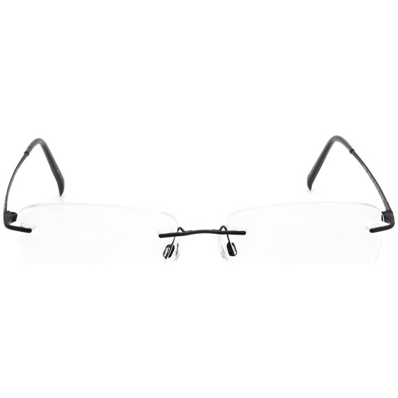 Charmant Eyeglasses CH10976 BK2 Titanium Matte Bl… - image 1