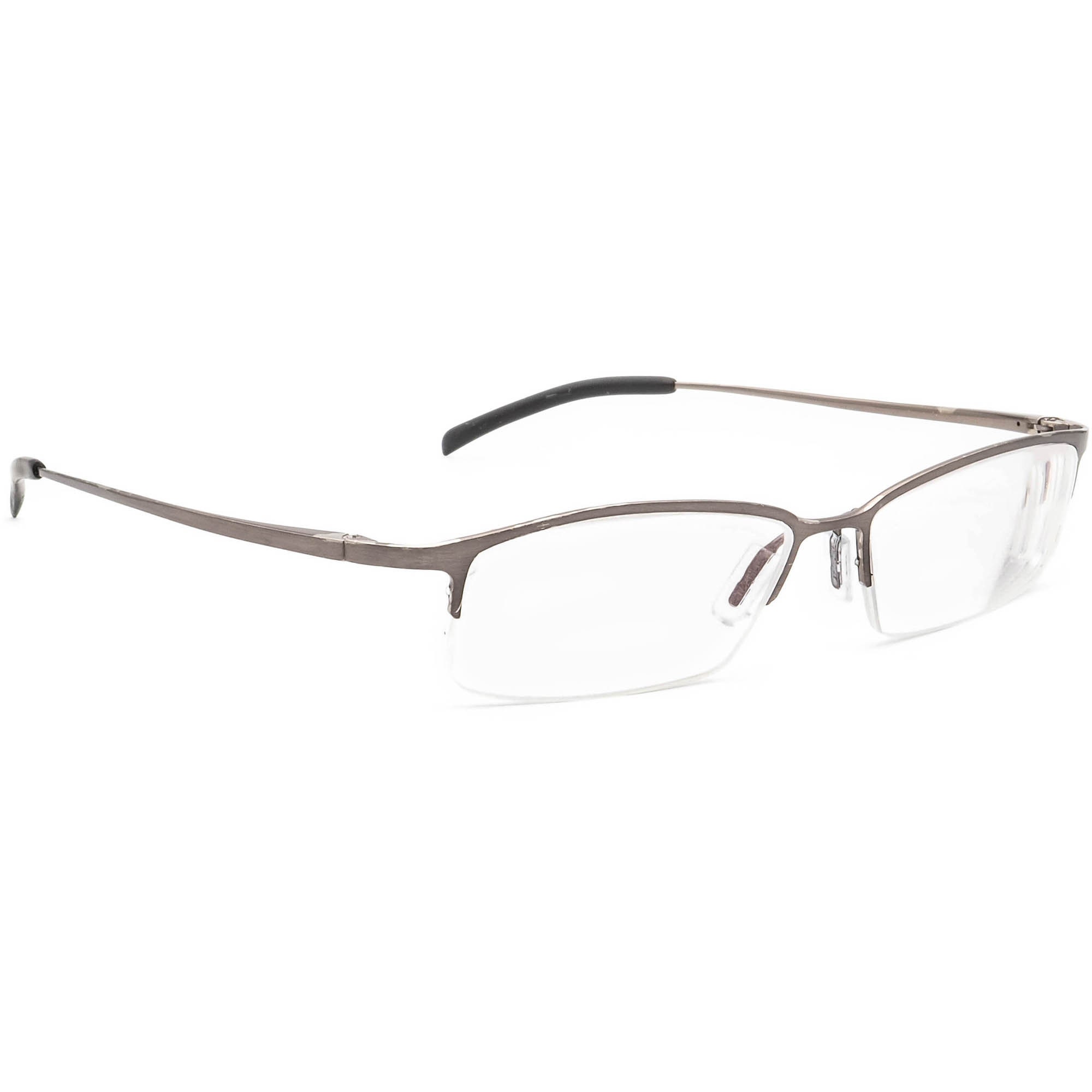 Tag Heuer Eyeglasses TH 4203 003 Gunmetal Half Rim Metal