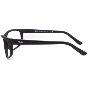 Ray-Ban Sunglasses Frame Only RB 2027 W1847 Matte Black Predator Italy 62 mm image 5