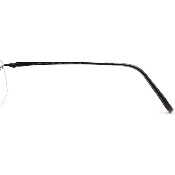 Charmant Eyeglasses CH10976 BK2 Titanium Matte Bl… - image 8