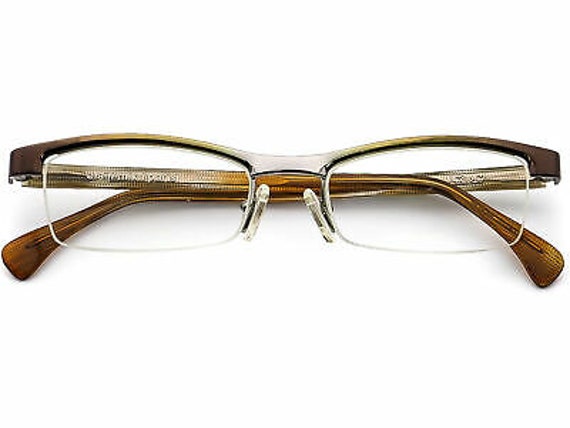 Alain Mikli Eyeglasses A0215-02 Green Half Rim Fr… - image 6