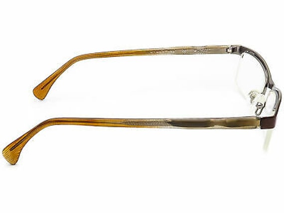 Alain Mikli Eyeglasses A0215-02 Green Half Rim Fr… - image 4