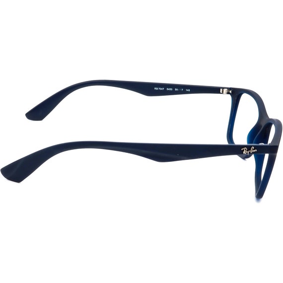 Ray-Ban Eyeglasses RB 7047 5450 Matte Blue Rectan… - image 4