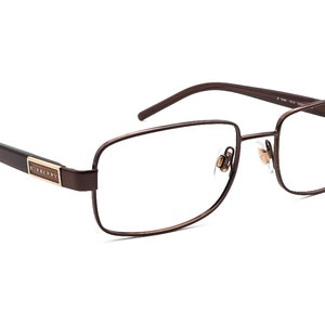 Burberry Eyeglasses B 1046 1012 Brown Rectangular Frame Italy 54[]18 140