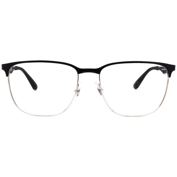 RayBan silver and black frames only! RB6494 OPTICS Eyeglasses with Black On Silver Frame - RB6494  main image 2