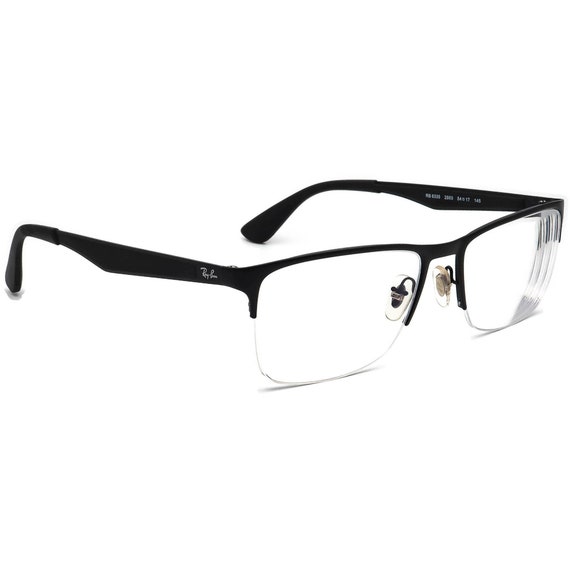 Ray-Ban Eyeglasses RB 6335 2503 Matte Black Half … - image 1